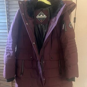 Women’s Alpine North Burgundy Winter Coat